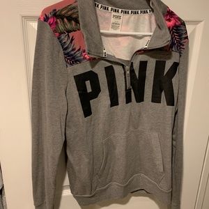 VS PINK Quarter-zip sweatshirt size Large